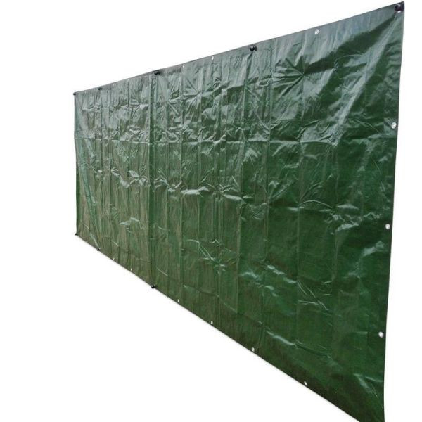 NOOR Sichtschutzplane Profi 1,8 x 5m 140 g/m² Sichtschutz, 042185SISCHGR