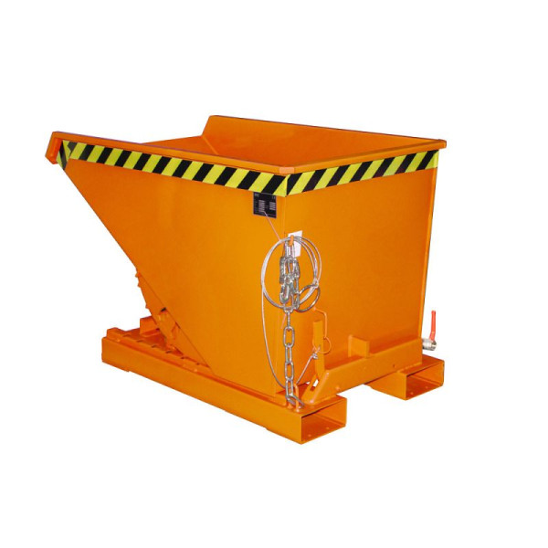 STEIN HGS Späne-Kippbehälter EXPO-E, RAL 2000 gelborange, 0.300 m³, 750 kg, 79398.0019