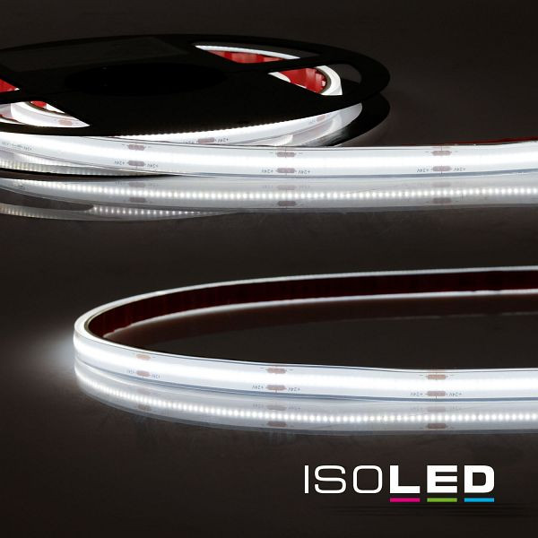 ISOLED LED HT940 COB Flexband für bis zu 90°C Umgebungstemperatur, 24V DC, 14,4W, IP68, 4000K, 5m Rll, 480 LED/m, 116133
