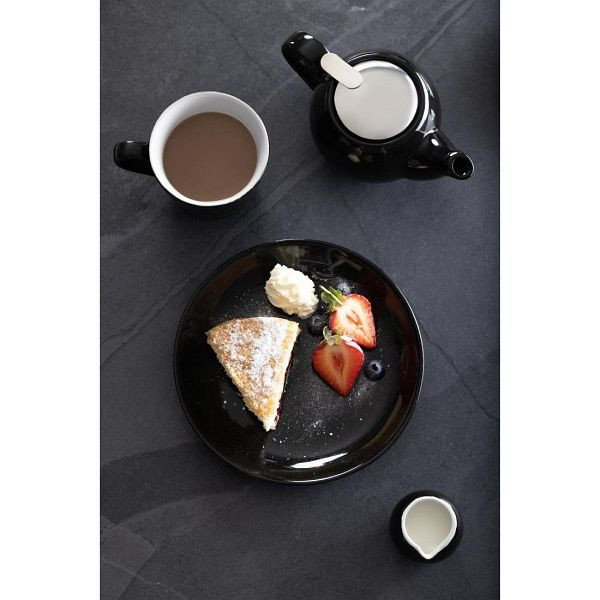 Olympia Cafe Aroma Becher Schwarz 230ml (6 Stück), CU960