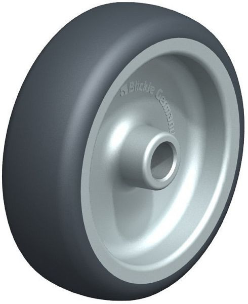 Blickle TPA 101/12G Rad aus Thermoplastisches Gummi-Elastomer, Grau, 546598