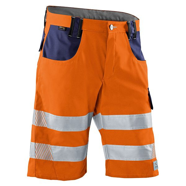 Kübler REFLECTIQ Shorts PSA 2, Farbe: warnorange/dunkelblau, Größe: 46, 2307 8340-3748-46