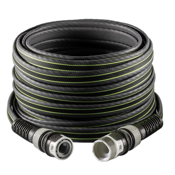fitt Force grau/limette 1/2", 25 m Flachschlauch für die Gartenbewässerung, 76347