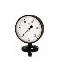 Wika Plattenfedermanometer, Robustausführung, Anschluss radial unten, 102590
