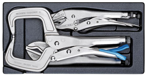 GEDORE Systemeinlage leer, Gripzangen-Sortiment, 2188139