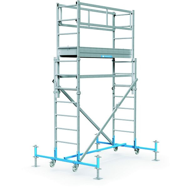 ZARGES Variomaster T - ZAP Arbeitsbühne, höhenverstellbar, 1,95 x 0,50 m, 53794