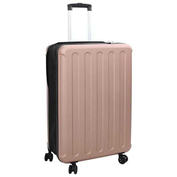 vidaXL Koffer mit Schloss Roségold 50 x 30 x 76 cm ABS Kunststoff, 42006240
