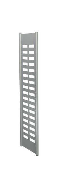 Kerkmann Abschlussrahmen M2, T 400 x H 1800 mm, alusilber, 51582614