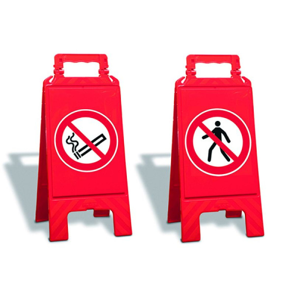 Stein HGS Warnaufsteller für Verbote, zweiseitig, Verbot der Einfahrt, 35952