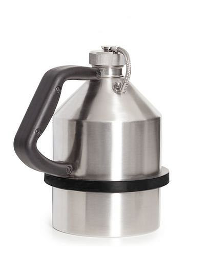 FALCON Sicherheitskanne aus Edelstahl, mit Schraubkappe, 2 Liter Volumen, G1 1/4" Gewinde, 203966