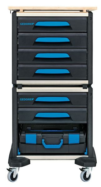 GEDORE WorkMo B2 mit Werkzeugsortiment, 72-teilig, 3005186