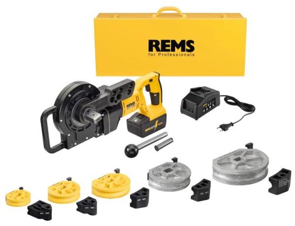 REMS Akku-Rohrbieger Curvo 22V Set 14+16+18+22+28, 580065 R220