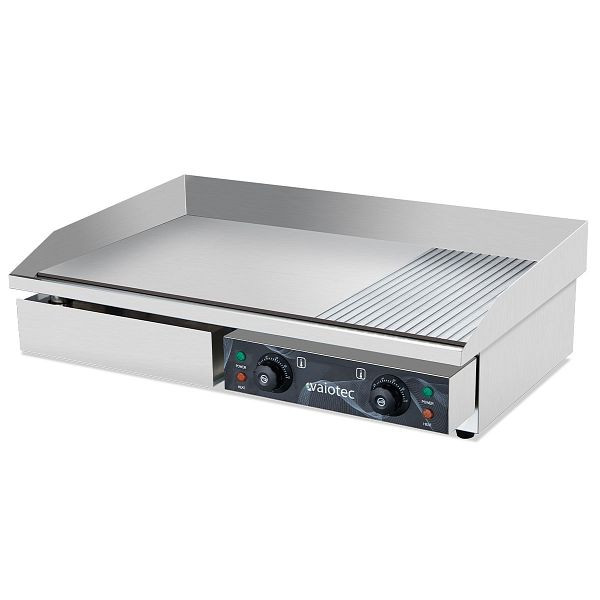 Vaiotec EASYLINE Elektro Grillplatte Breite 730 mm, Grillfläche gerillt und glatt, 11028