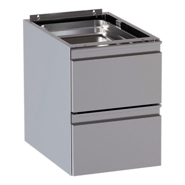 Vaiotec TOPLINE 2er Schubladenblock für Arbeitstische, 400 x 580 mm, 12707
