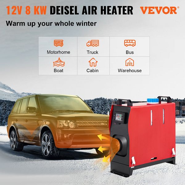 8kW 12V Dieselheizung Standheizung Luftheizung Air Heater