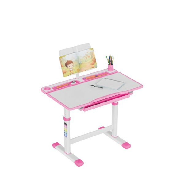 Mark Adler Ergonomischer Kinderschreibtisch Study 3.0 Rosa 66 cm, MA-STUDY 3.0 PINK, 5900415030003