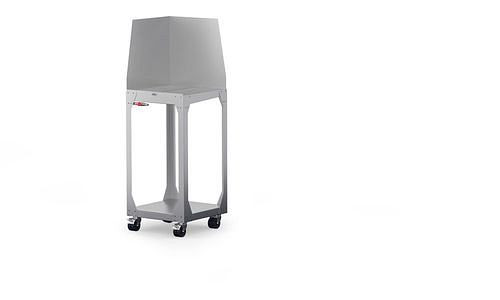 Elma Table L, Rollwagen für ein Elma Rinse und ein Elmasteam, 1395 mm hoch, 315049