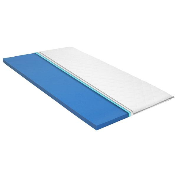 vidaXL Matratzenauflage 100x200 cm viskoelastischer Memory-Schaum 6 cm, 282777