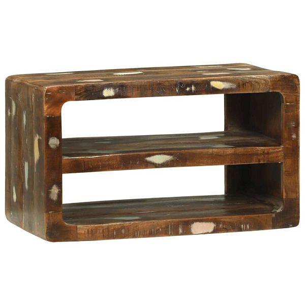vidaXL TV-Schrank Mehrfarbig 60 x 32 x 36 cm Massivholz Altholz, 4104542