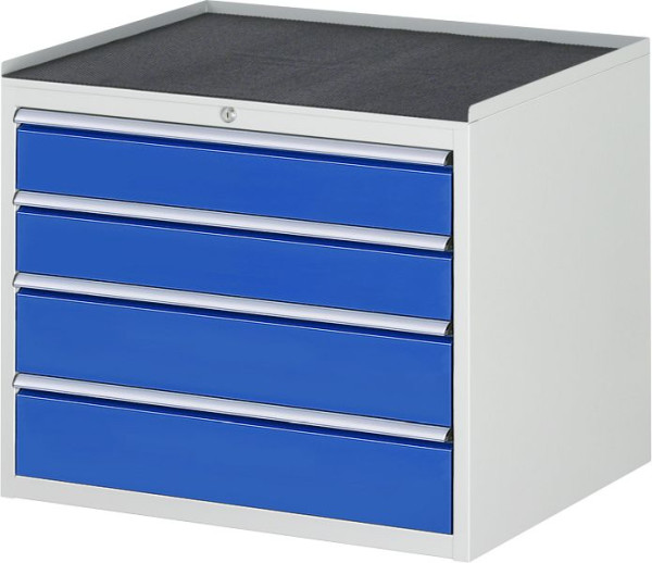 RAU Schubladenschrank Serie 7000, B770xT650xH645mm, Schubladen: 2xH120, 2xH150mm, Metallauflage, 03-XL3.6A-MT.11