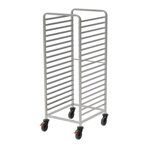 Rieber GN-Regalwagen 2/1 - Abweiserrollen, Höhe 1641 mm, 88040501