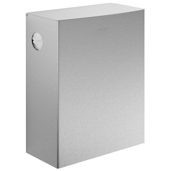 Wagner EWAR Hygiene-Abfallbehälter 12l mit Kunststoff-Hygienebeutelspender WP177-2, farbige Kunststoff-Pulverbeschichtung, 728340