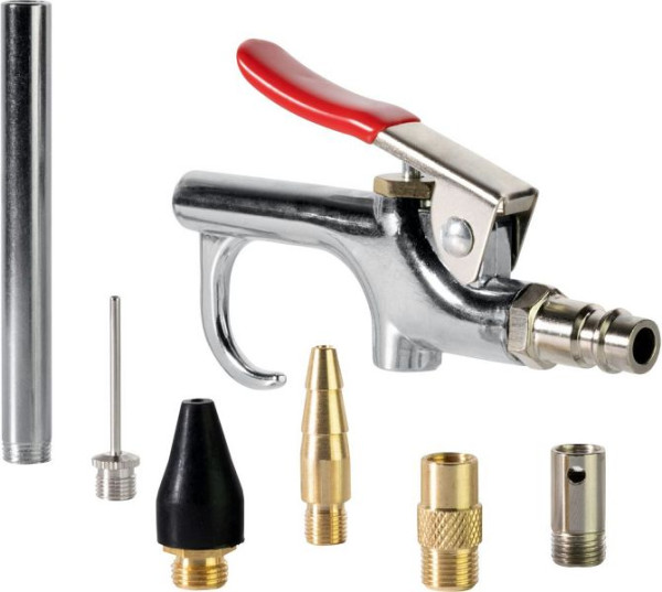 Güde DL-Ausblaspistolen-Set 7-teilig, 02816, 4015671028167