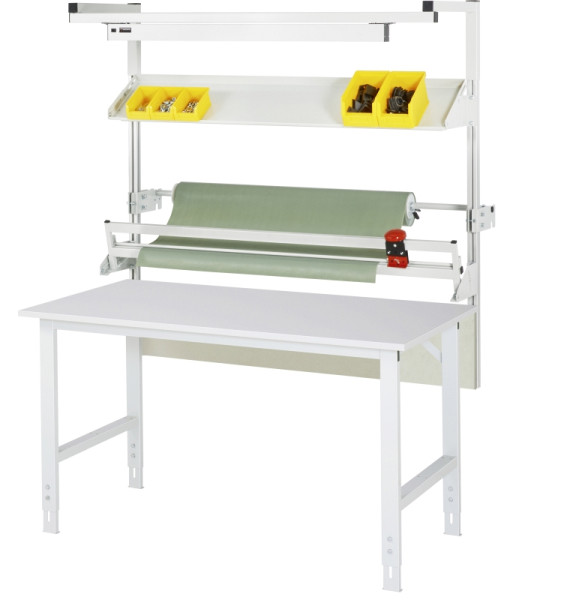 RAU Packtisch Komplettset 02, AT-Tom, B1500 x T1000, M-Platte, 06-625M10-15-VP02.12