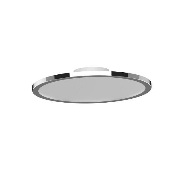 LIGHTME LED-Anbauleuchte 24W AQUA 2700-4000K chrom 2000lm LED austauschbar glänzend GX53 IP44 LM85652, 134023
