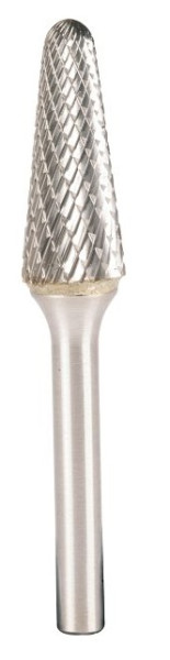Klingspor HF 100 L Hartmetallfräser 12,7 x 32 x 6 mm Kreuzverzahnung, 296192