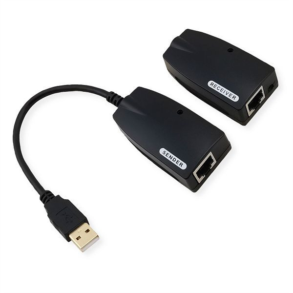 VALUE USB 2.0 Verlängerung über RJ45, max. 50m, 12.99.1123