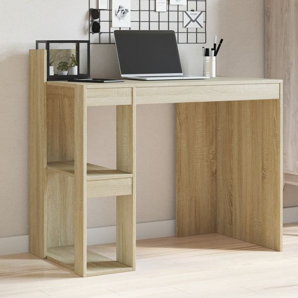 vidaXL Schreibtisch Sonoma-Eiche 103,5x56,5x94 cm Holzwerkstoff, 847977