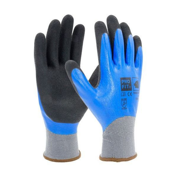 WERO Double Tril Nitrilschaum-Feinstrickhandschuh, Größe 8, VE: 12 Paar, 20462138