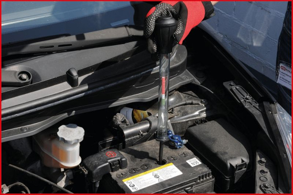 KS Tools Säureprüfer für Batterieflüssigkeit, 280mm, 550.1680
