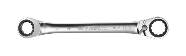 Facom Knarrenringschlüssel gekröpft 1/4x5/16, 65.1/4X5/16