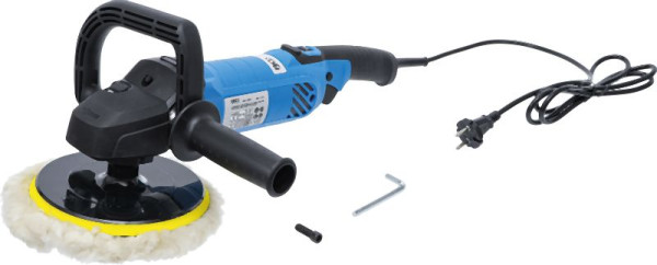 BGS Elektro-Poliermaschine, max. 3000 U/min, 1300 W, Ø 180 mm, 9337