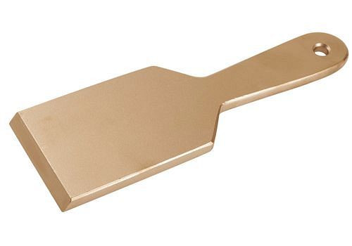 DENIOS Spritzkabinenschaber 235 mm, Sonderbronze, funkenfrei, für Ex-Zonen, 262912