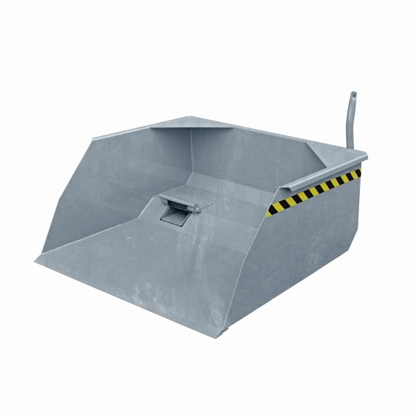 Eichinger Industrie Schaufel mit Staplergabel-Durchschub, 3000 kg, 1000 Liter feuerverzinkt, 20631200002000