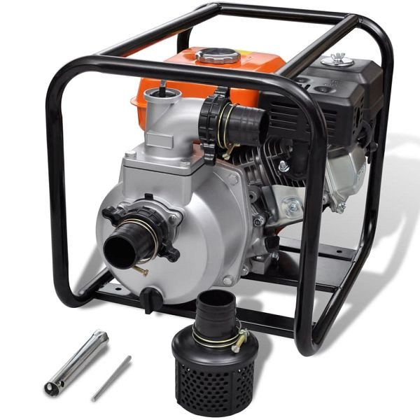 vidaXL Benzin-Wasserpumpe 50 mm Schlauchanschluss 4800 W, 140934