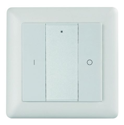 rutec Funkwandtaster 1 Kanal 1 ZONE einfarbig, 80570