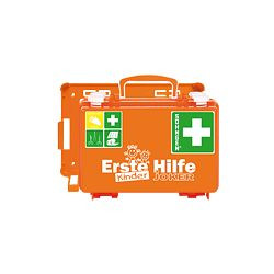 SÖHNGEN Erste-Hilfe-Koffer QUICK - CD, Kinder JOKER orange, 0350110