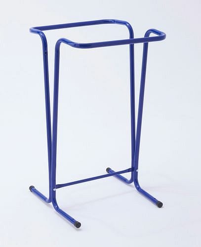 DENIOS Abfallsackhalter 120 Liter, Standgerät, blau, 265624