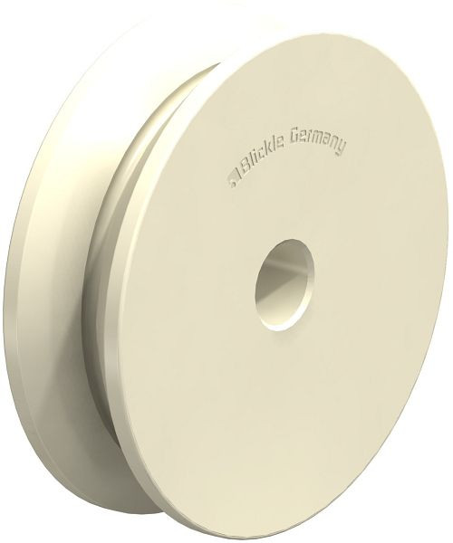 Blickle DSPKGSPO 75G Rad aus Gusspolyamid, Weiß, 754299