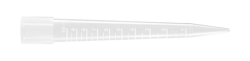10 Ml Pipettenspitzen – 100 Stück, Aus Polypropylen, DNAse/RNAse-frei | Transparent, Autoklavierbar, Für Mikropipetten