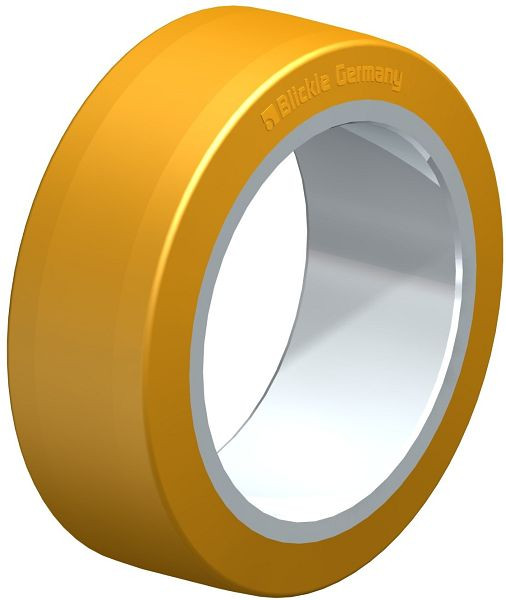 Blickle BTH 285x100/200 Bandage / Reifen aus Blickle Extrathane®, Hellbraun, 395020