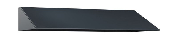 C+P Schrankaufsatz Serien-Neutral, C Schrägdachaufsatz, 7016, 230 x 1200 x 500 mm für Garderobenschrank mit 4 Abteilen, 08504-40 S10001