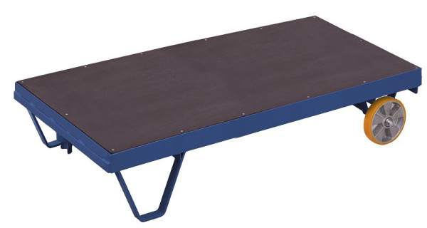 VARIOfit Schwerlast-Rollplatte, Ladefläche: 1.190 x 800 mm, RAL 5010 enzianblau, Traglast: 3.000 kg, zu-1147