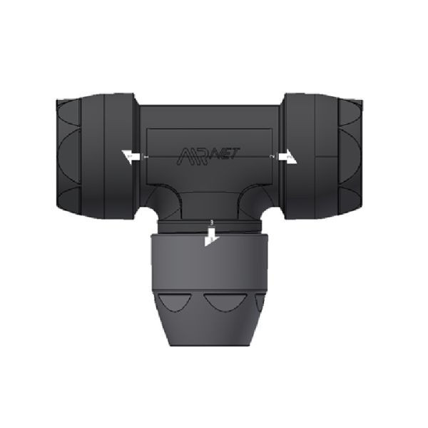 AIRnet Reduzier-T-Stück D63 x 40mm, 2811640790