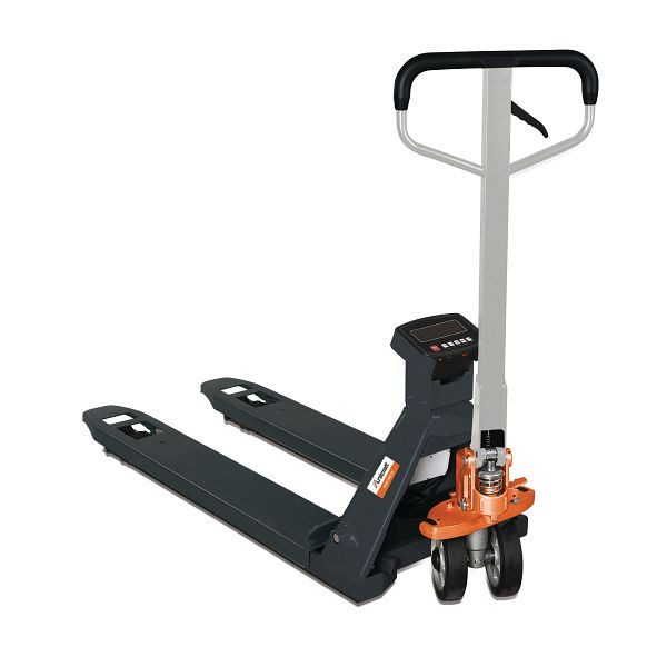 Unicraft Palettenhubwagen, PHW 2500 W Gabelhubwagen mit Waage, 6150280