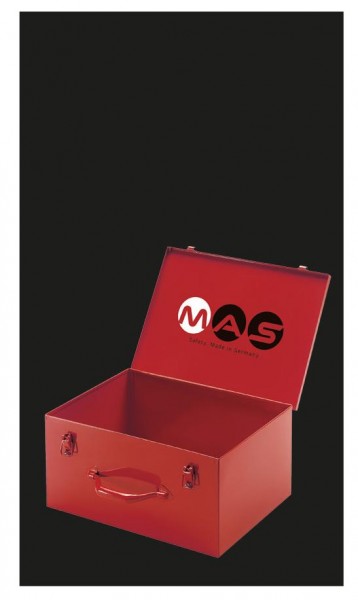 MAS Gerätekoffer, farbig, Stahlbleceh, 51215